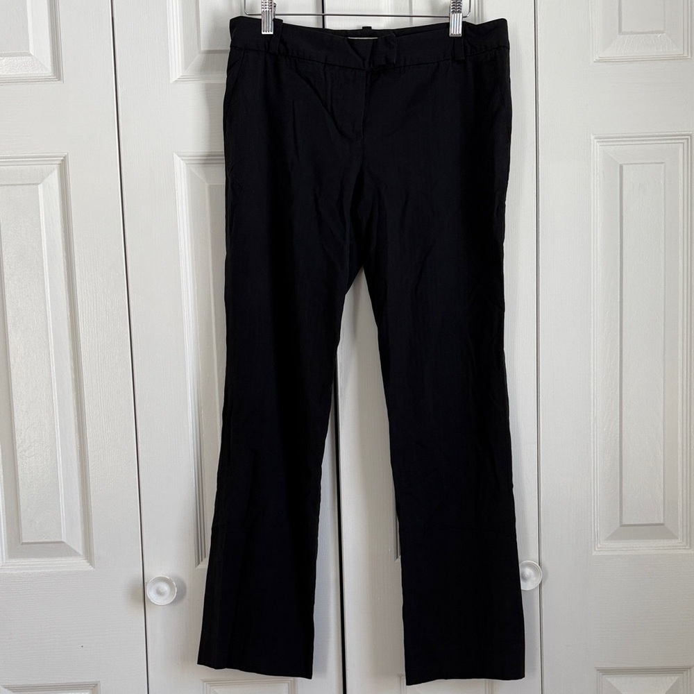 Chloé Black Tailored Trousers – Size 42 (US 10) – Made in France